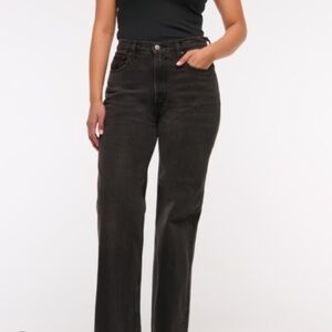 Abercrombie & Fitch The 90s straight ultra high rise jeans